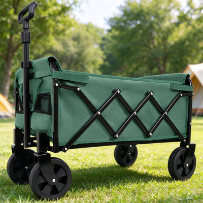 Expandable Dual-Layer Utility Wagon
