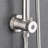 Bathroom Shower With 6 Inch Rain Head & Handheld, Matte Black, 2.5 Gpm Flow, Adjustable Slide Bar, Corrosion , Tranquil And Handheld , Gpm, Water Advanced Technology-126502577