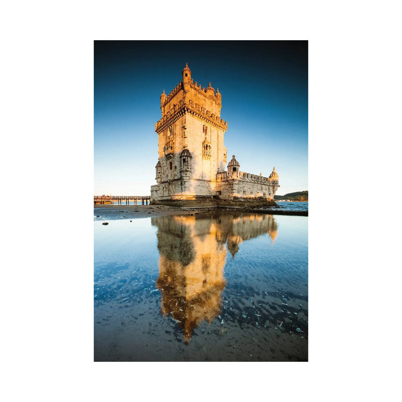 Belem Tower, Lisbon by Matteo Colombo - Wrapped Canvas Print, 20.32 cm H x 30.48 cm W