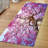 Floral-Motif Printed Rug with Soft Pile for Living Room or Bedroom Enhancement in Vibrant Color Palette-1552509331