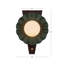 Furrow 12-in Red Wall Sconce-1436334352