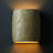 Hatcher Ceramic Flush Mounted Sconce-137123482-137123428-137123439