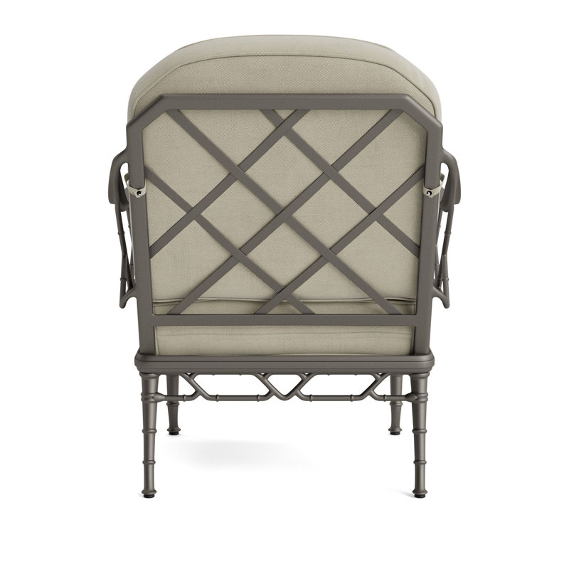 Calcutta Outdoor Lounge Chair, Mica, Fusion Moccasian