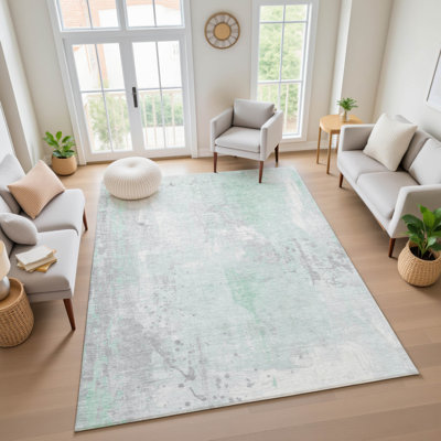 Tapis abstrait lavable à la machine de qualité supérieure Giacchetto AMF1840