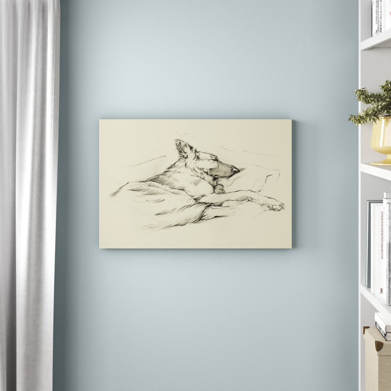 Dog Days IV by Ethan Harper - Print, Wrapped Canvas, 51cm H x 76cm W