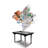 Arcade 1Up 8 Player Plug-in Full Size Arcade Machine with 40 Games Included