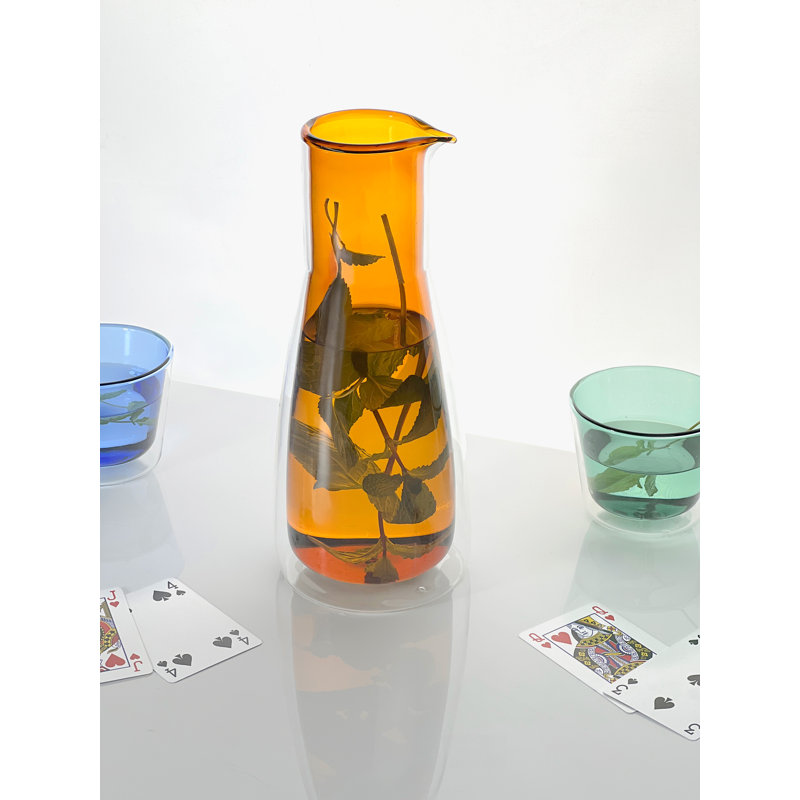 Carafe Rocks - Double paroi - (1000Ml) - Carafe, Orange