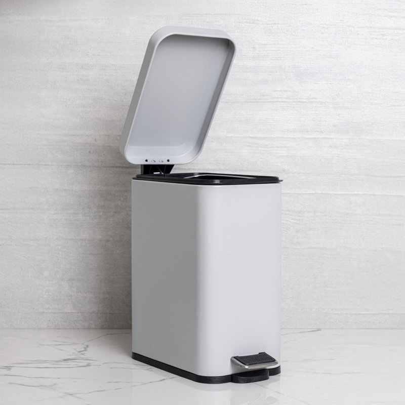 Steel Step On Waste Bin - 5L
