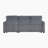  Lamrock 83.5" Transitional Corduroy 3-Piece Reversible Sectional with Pull-Out Bed & Hidden Storage-189279599