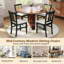 Ensemble de 4 chaises de cuisine en rotin Farmhouse-307309488