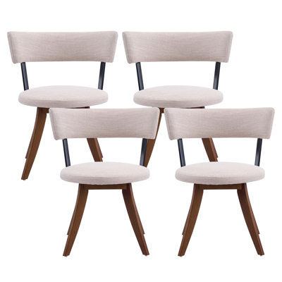 Chaises de salle à manger rembourrées Skara
