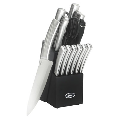 Ensemble de couteaux de cuisine en acier inoxydable 16 pièces Oster Eddington