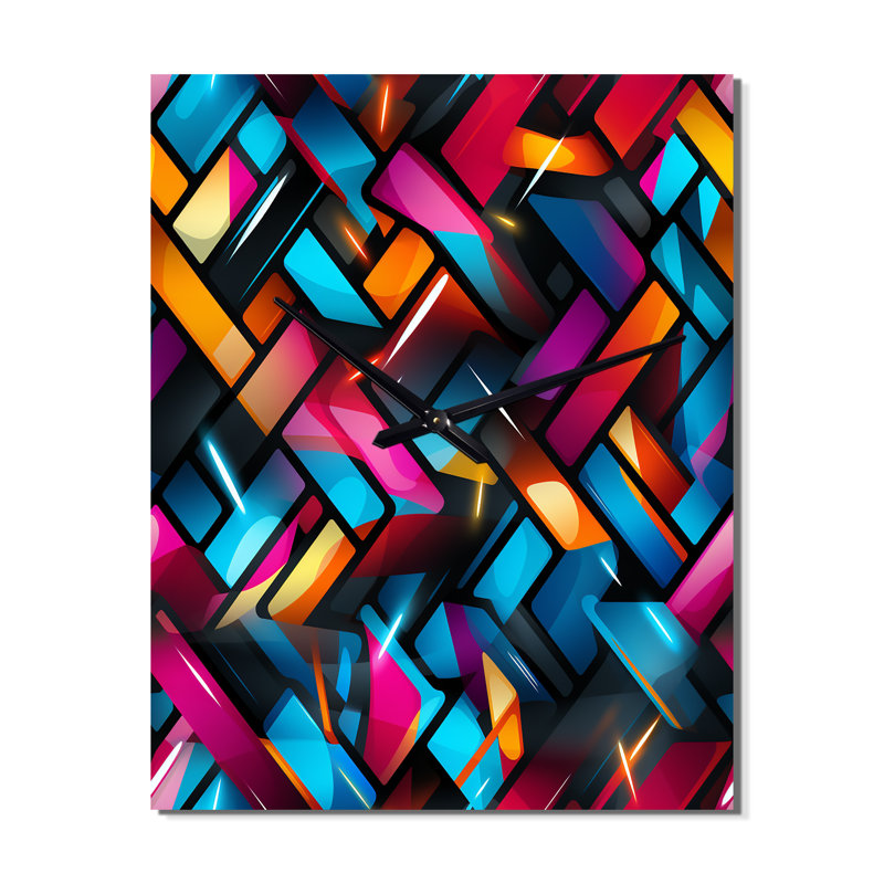 Janciel - Horloge murale moderne, H 40 po x l 10 po x P 1 po