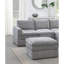 Ensemble modulaire contemporain 5 pièces avec coussins moelleux, parfait pour les sièges de salon confortables et élégants