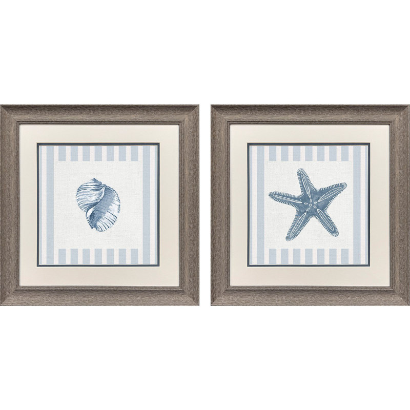 Ocean Finds II Framed Art