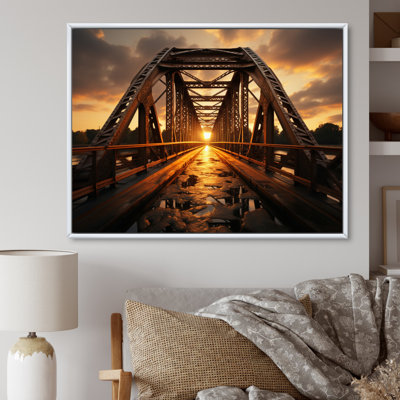 " Yellow Bridge At Dawn II "