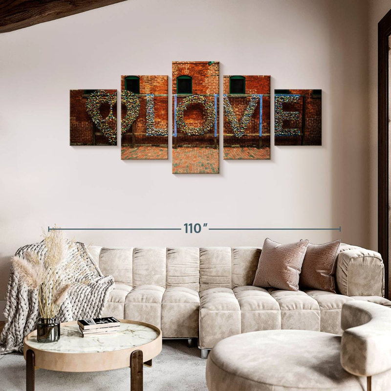 Lidya Locks, 42" H x 92" W