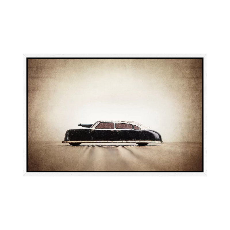 Argo BW Police - Print on Canvas, 66.04 cm H x 45.72 cm W, White Framed