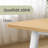 55.1'' W Modern Rectangular Dining Kitchen Table for 4-6 Seats-1774935341