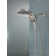 HydraChoice Hydrorain 5 Spray Dual Shower Head and Handheld Shower with H2Okinetic 1.75 GPM