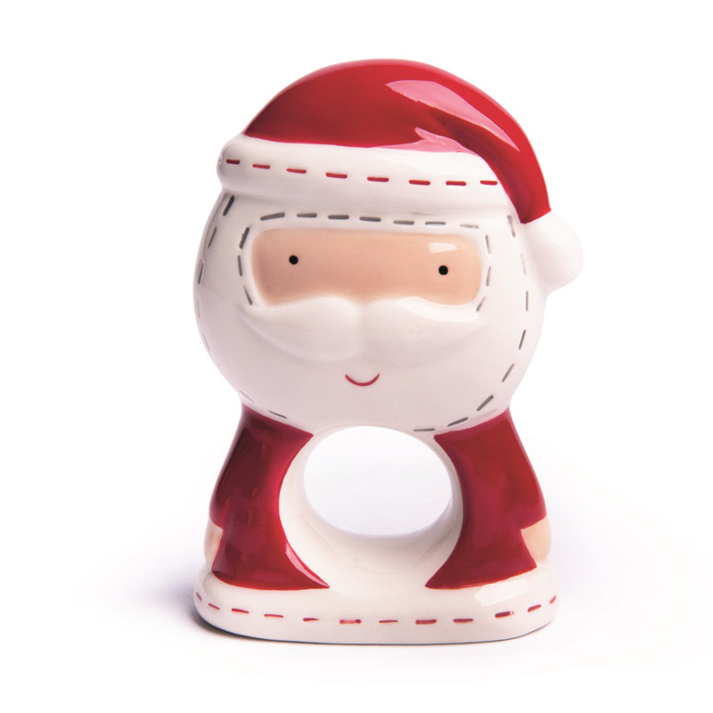 Xmas Ceramic Napkin Ring