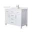 Meuble-lavabo simple autoportant de 42 po avec plateau en quartz Beckett-108351889-108351888-108351890