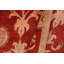 Tapis brun clair / rouille en laine noué à la main à motif floral de 6 pi 3 po x 9 pi 4 po Shetler
