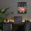 «Rise & Grind» par Hello Angel, art mural en verre acrylique-962668001