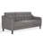 Heuton 77.3'' Recessed Arms Sofa-1721358991