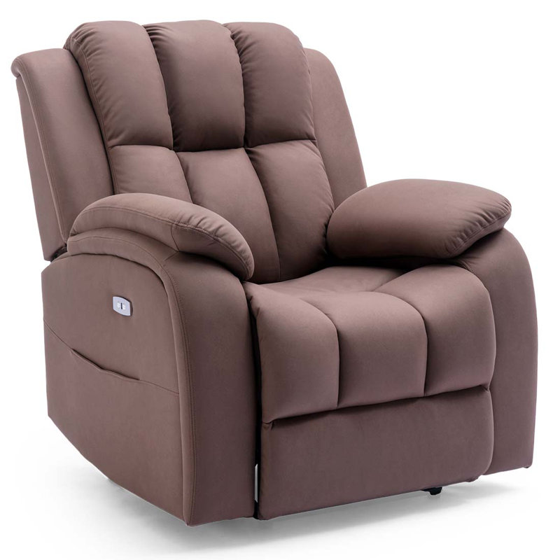 Krikoris Ergonomic Recliner, Electric, Mocha