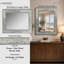 Miroir d'appoint Cima Crackle-2012318449