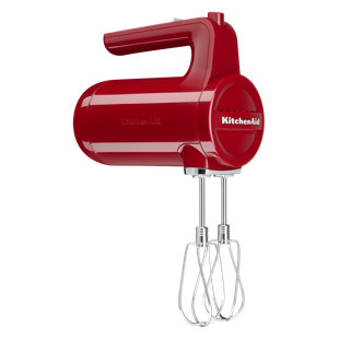 Blue Jean Chef Variable Speed Hand Mixer with Dough Hooks and Whisk - Open Box