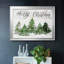 «Merry Christmas», reproduction d'art sur toile-95883852-95883853