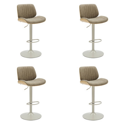Ensemble de 4 tabourets de bar Westerfield