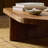 Nella Coffee Table-Carved Warm Mango