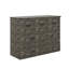 Lit escamotable Murphy avec station de charge, lit plateforme pliable multifonctionnel avec 1 grand tiroir de rangement-1233141998-1233142005