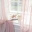 Paire de rideaux semi-transparents avec œillets Attell-23188757-23188756
