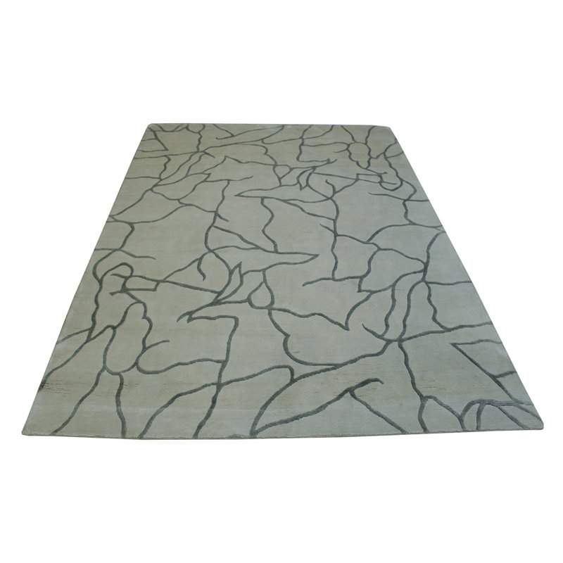 Tapis blanc unique 5,1 x 7,0 Bircham