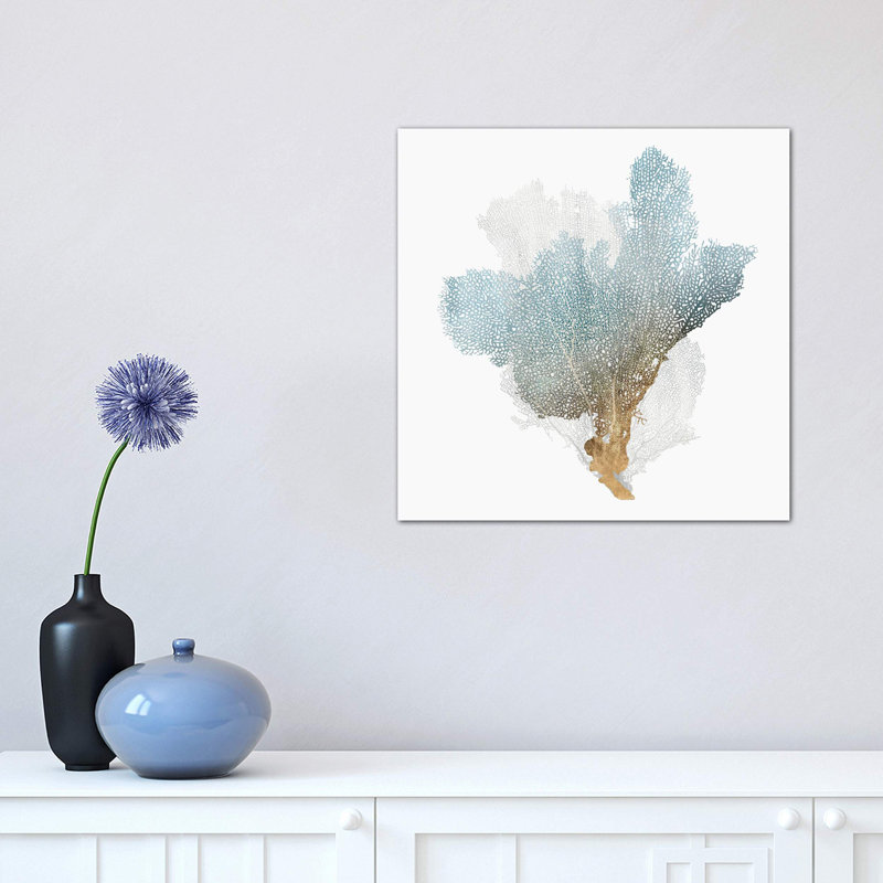 Delicate Coral III by Isabelle Z - Wrapped Canvas Painting, 30.48 cm H x 30.48 cm W