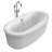 Inizio™ 65.5" x 35.625" Freestanding Whirlpool Bathtub-40093875