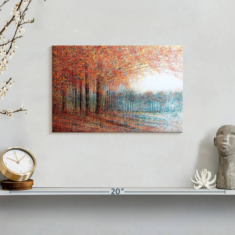 Avery The Red Trees, 8" H x 12" W