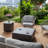 COLORADO Square Concrete Coffee Table 86 x 86 x 40.6 cm-93565143