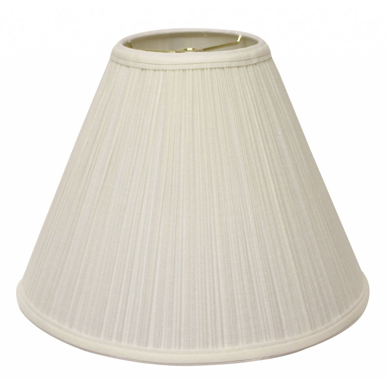 Abat-jour incliné Deep Cone, H 10 po x l 13 po x P 13 po, Blanc