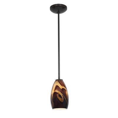 Luminaire suspendu à 1 lumière Carballo