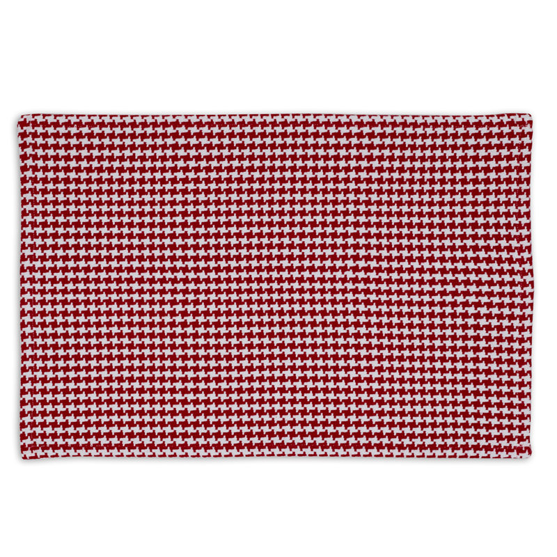 Cotton Houndstooth Rectangle Placemat