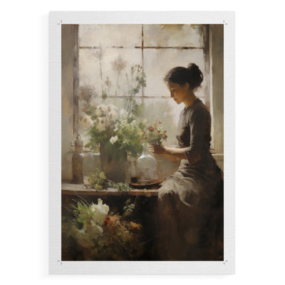 WOMEN Series CDXI - reproduction sur toile de qualité supérieure seulement - NON-CADRE - prête à être accrochée