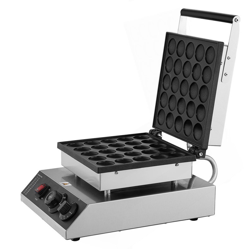 25 pièces Mini-crêpière commerciale 43mm Dorayaki 1700W