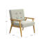 Fauteuil capitonné de 27,5 po de large Kalaeb
