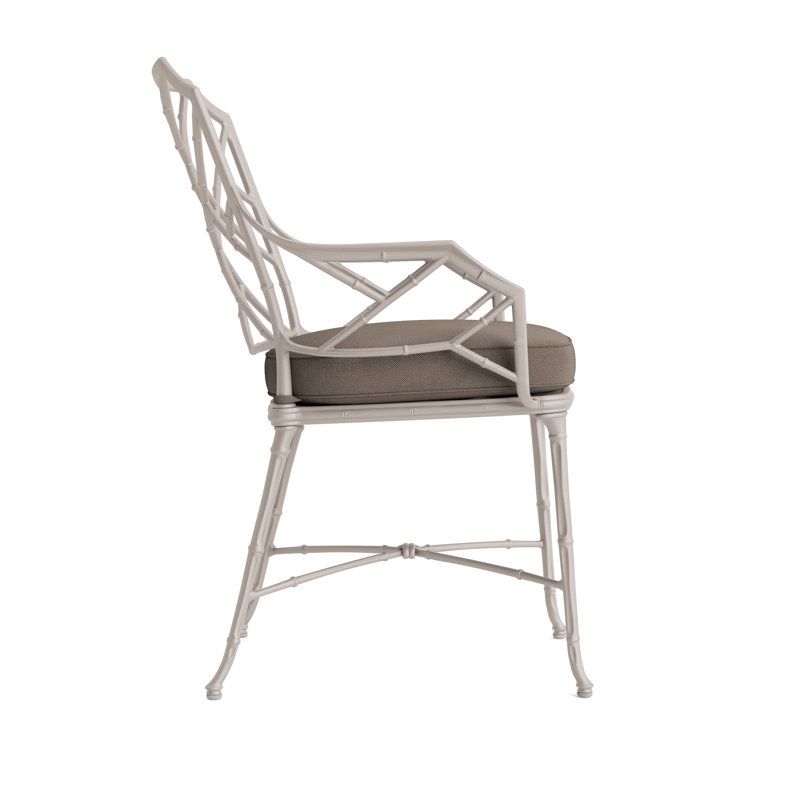 Calcutta Outdoor Dining Chair, Fusion Charcoal, Dove Smooth