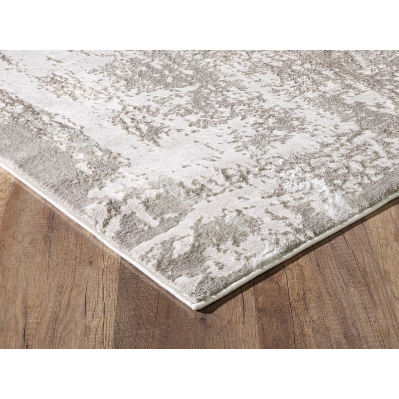 Forysthe Abstract Area Rug, Rectangle 60 x 110cm